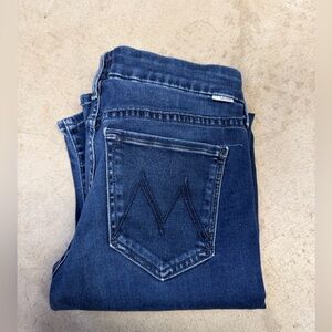 Dark Blue Women's Mother Jeans skinny